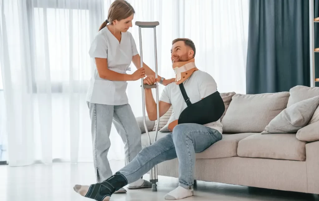 plaintiff's injuries